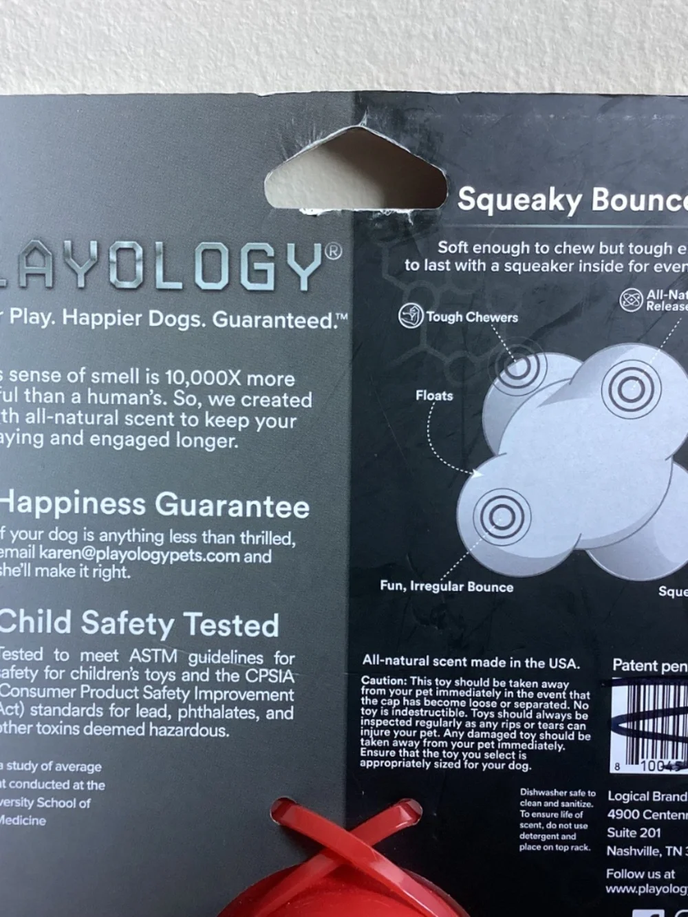 PLAYOLOGY nwt squeaky
